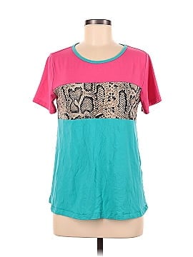 Tickled Teal Short Sleeve T-Shirt (view 1)
