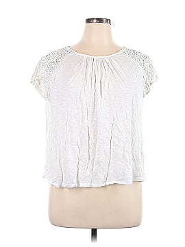 Lucky Brand Short Sleeve Blouse (view 1)