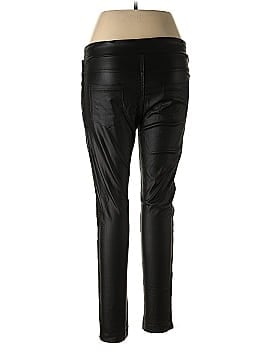 Venti6 Faux Leather Pants (view 2)