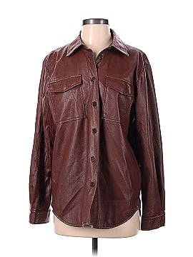 Anine Bing Faux Leather Jacket (view 1)