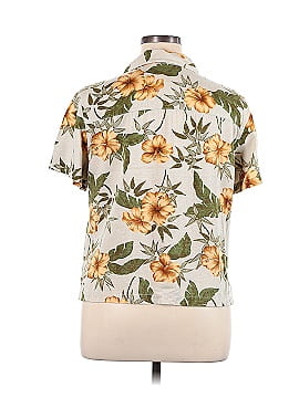 Caribbean Joe Short Sleeve Blouse (view 2)