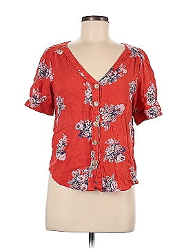 Maeve by Anthropologie Short Sleeve Blouse (view 1)