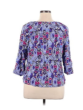 D&Co. 3/4 Sleeve Blouse (view 2)