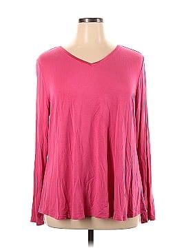 H By Halston Long Sleeve T-Shirt (view 1)