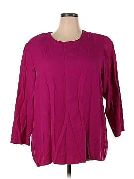 August Max Woman 3/4 Sleeve Blouse (view 1)