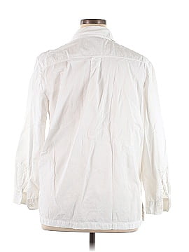 220 Hickory 3/4 Sleeve Button-Down Shirt (view 2)