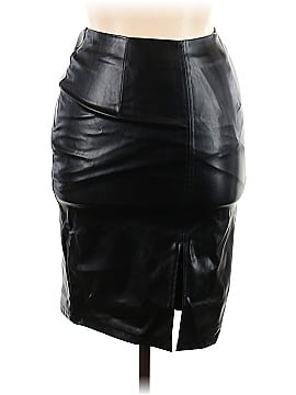 RAMISU Faux Leather Skirt (view 1)