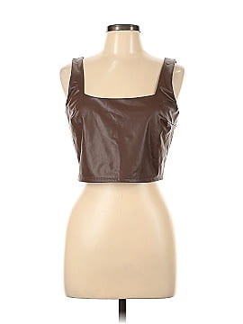 Express Faux Leather Top (view 1)