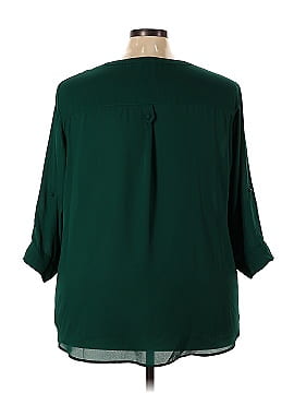 Torrid 3/4 Sleeve Blouse (view 2)