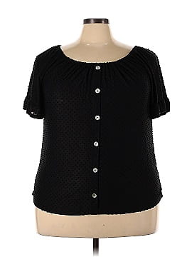 Coin Short Sleeve Blouse (view 1)