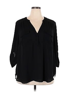 Torrid 3/4 Sleeve Blouse (view 1)