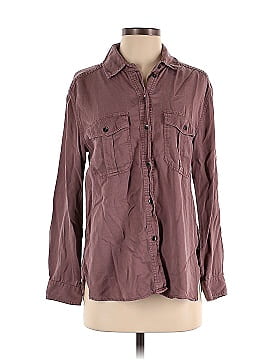 American Eagle Outfitters Long Sleeve Button-Down Shirt (view 1)