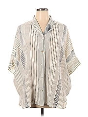 Eileen Fisher 3/4 Sleeve Silk Top