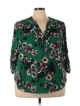 Torrid 3/4 Sleeve Blouse (view 1)