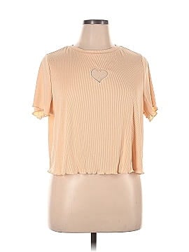 Shein Curve Short Sleeve T-Shirt (view 1)