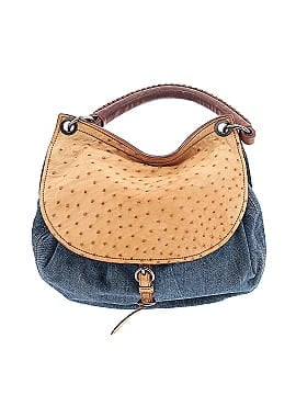 Miu Miu Ostrich Denim Hobo (view 1)