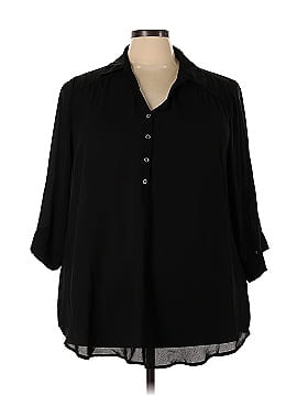 Torrid 3/4 Sleeve Blouse (view 1)