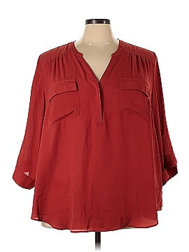 Torrid 3/4 Sleeve Blouse (view 1)