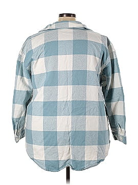 Lane Bryant 3/4 Sleeve Button-Down Shirt (view 2)