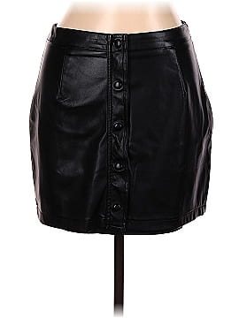 Lulus Faux Leather Skirt (view 1)