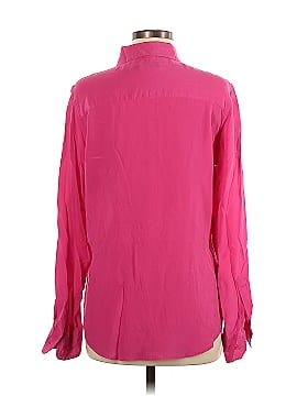Pure Amici Long Sleeve Silk Top (view 2)