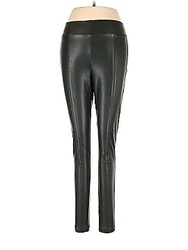 M&S Collection Faux Leather Pants (view 1)
