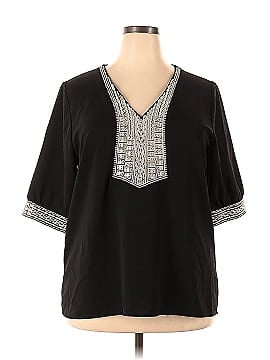 Unbranded Short Sleeve Blouse (view 1)