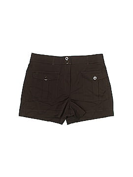 White House Black Market Khaki Shorts (view 1)