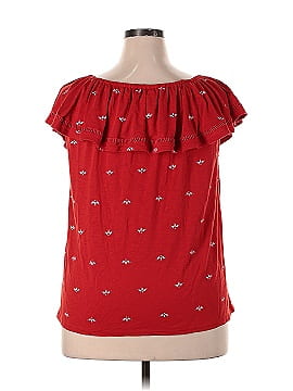 Ava & Viv Short Sleeve Blouse (view 2)