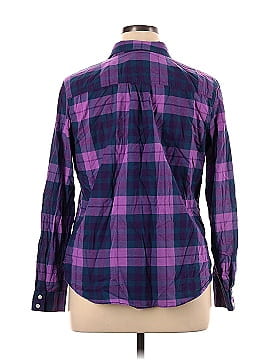 St. John's Bay Long Sleeve Button-Down Shirt (view 2)