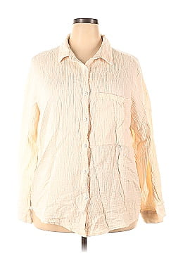 Unbranded Long Sleeve Button-Down Shirt (view 1)