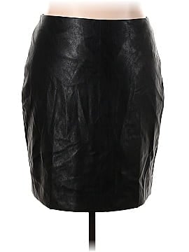 J.Crew Factory Store Faux Leather Skirt (view 1)