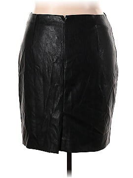J.Crew Factory Store Faux Leather Skirt (view 2)