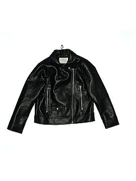 Zara Kids Faux Leather Jacket (view 1)