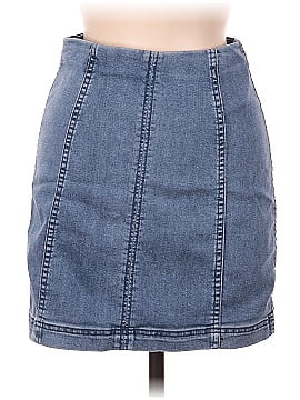 Free People Denim Skirt (view 1)