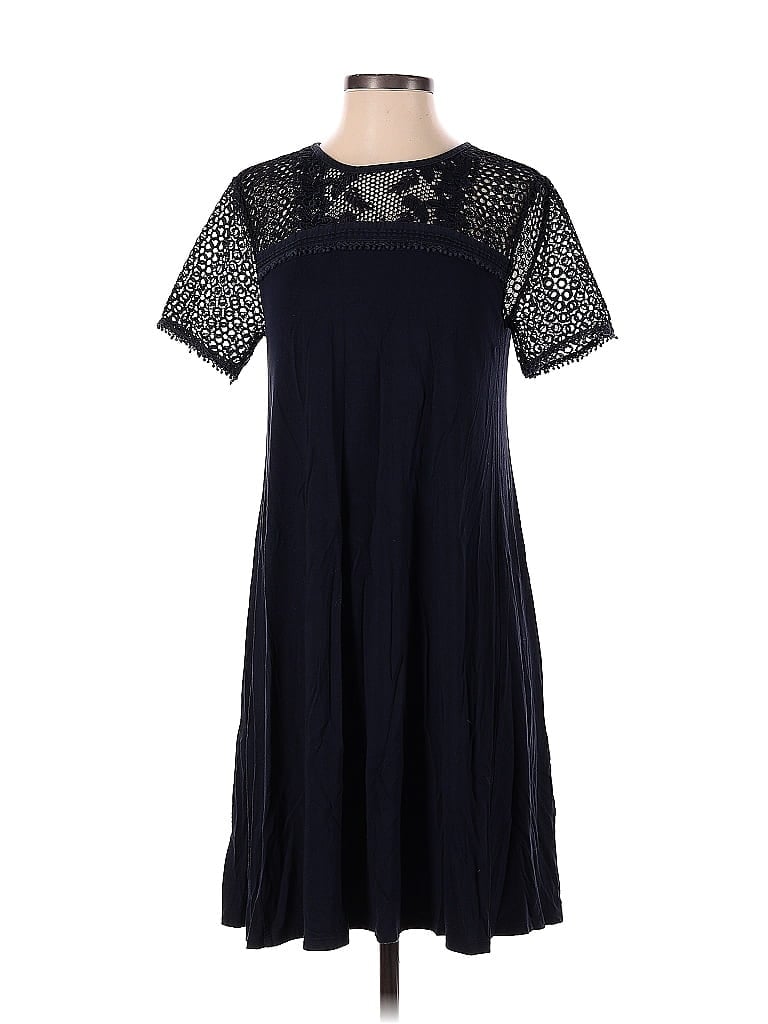 Pre-owned Ann Taylor Loft Casual Dress In Black