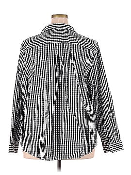 Ellos Long Sleeve Button-Down Shirt (view 2)