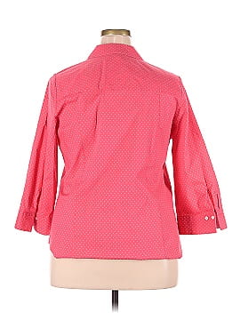 Lane Bryant 3/4 Sleeve Button-Down Shirt (view 2)