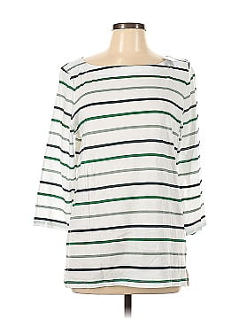 Ann Taylor LOFT Outlet Long Sleeve T-Shirt (view 1)