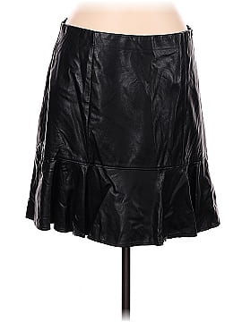 Olivia Faux Leather Skirt (view 1)