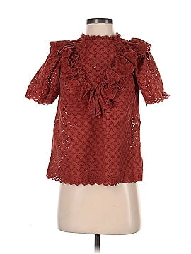 Ulla Johnson Short Sleeve Blouse (view 1)