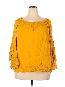 Fever 3/4 Sleeve Blouse (view 1)