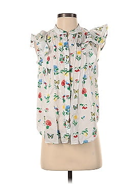 Ann Taylor Short Sleeve Blouse (view 1)