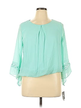 By & By Long Sleeve Blouse (view 1)