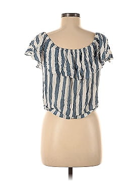 American Eagle Outfitters Short Sleeve Blouse (view 2)