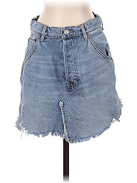 We the Free Denim Skirt (view 1)