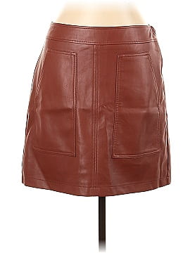 Ann Taylor LOFT Faux Leather Skirt (view 1)