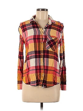 American Eagle Outfitters Long Sleeve Button-Down Shirt (view 1)