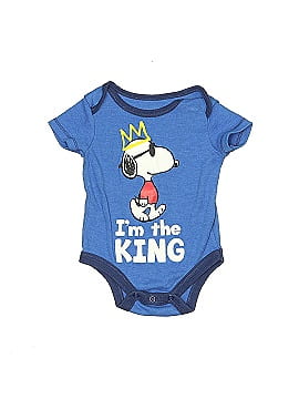 Peanuts Short Sleeve Onesie (view 1)