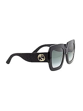 Gucci Square Frame Glitter Sunglasses (view 1)